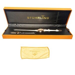NIB Stuhrling Original‎ Womens Watch 30mm Water Resistant Casual Wrist Watch